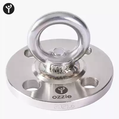 304 stainless steel fixing plate aerial yoga hammock chair hanging plate roof adhesive hook sandbag bag swing ring bracket