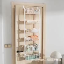 Bathroom toilet storage rack floor-standing multi-layer storage rack kitchen trolley vegetable and fruit layered storage rack