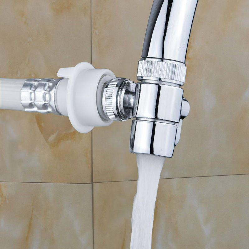 Faucet universal connector washbasin one-to-two washing machine shunt converter multi-function household universal