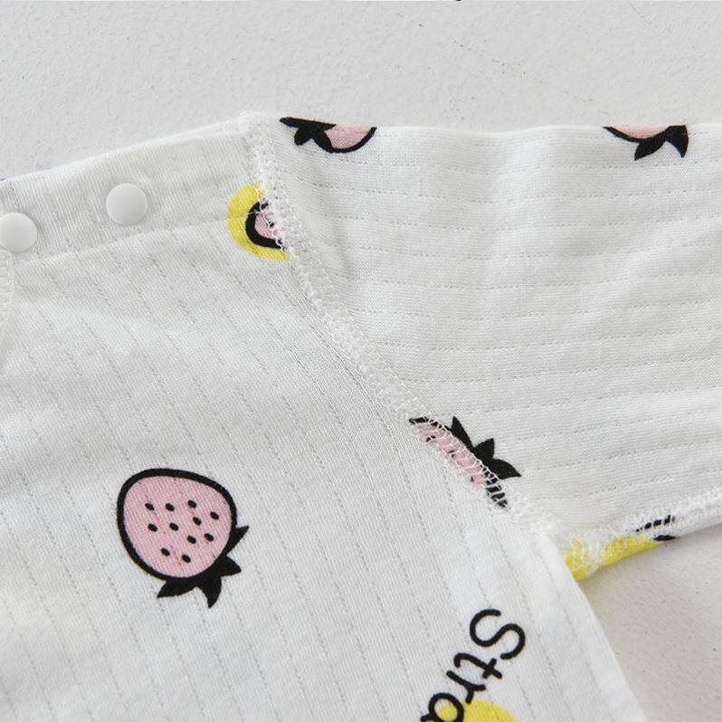 0-3 baby clothes spring clothing two-piece baby jacket pure cotton 1 year old male and male child 2 home autumn sanitary pants inner winter fight bottom sleep