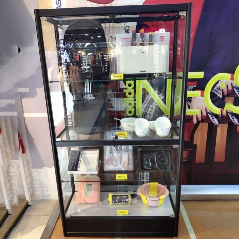 Cosmetics sea cucumber convenience store building block model smoke cabinet collector household jewelry up to Cordyceps medicine castle Lego