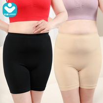 Mom Pants Safety Pants Woman Anti Walking Light Big Code High Waist Pure Cotton Beating Underpants Mid Aged Shorts Head Thin summer