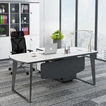 Boss Table President Table Big Bandae White Desk Chair Portfolio Brief Modern Office Furniture Executive Manager Table