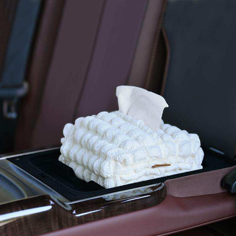 Car Tissue Box Creative Cute Car Tissue Box Car Hanging Car Storage Car Interior Decoration Supplies Daquan