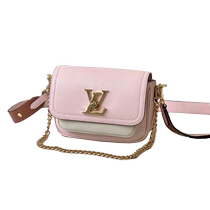 LV Louis Vuitton женский пакет LOCKME FAMILY SMALL GRAIN CALF SINGLED SINGEL SATCHEL BAG M58555