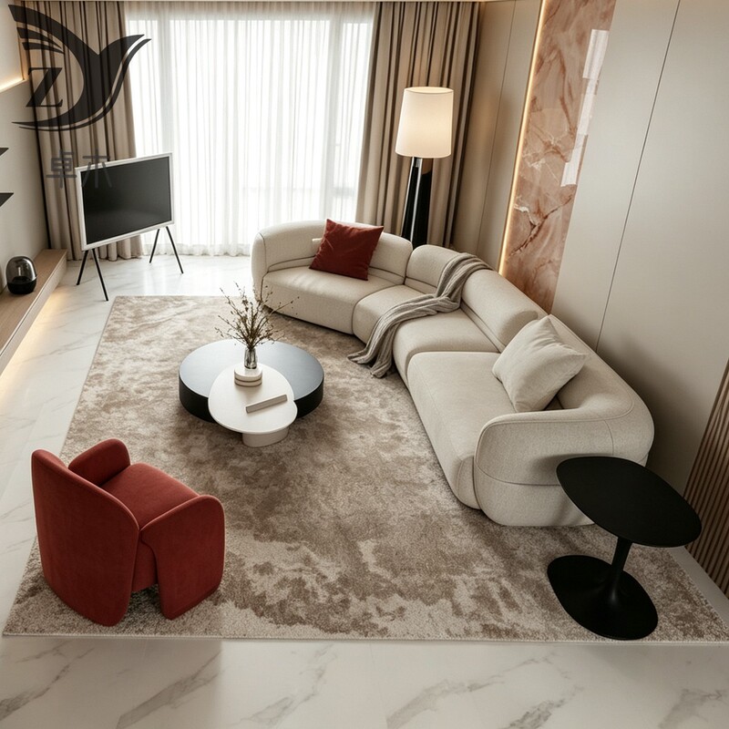 Hotel Lobby Reception Area Sofa, Sales Office Vip Room Negotiation Sofa, Beauty Salon Lobby Reception Curved Sofa
