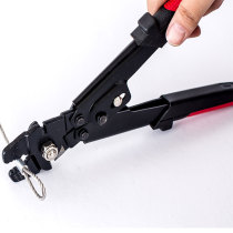 Aluminum sleeve pliers Stainless steel wire rope 8-shaped aluminum sleeve round sea fishing joint aluminum clamp crimping single copper pipe pliers