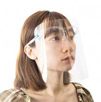 Uguide Wear Type Transparent Protective Disposable Mask Anti-Droplets Splash Face Screen Anti-Droplets Full Face Transparent