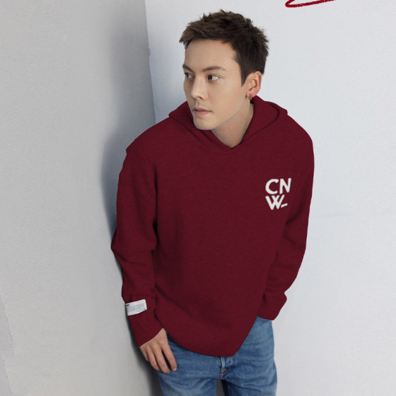 William Chan CANOTWAIT LOGO 가을 겨울 남녀 혼합 후드 스웨터