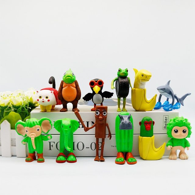 AI Shanhai Jing Figure Stitching Monster Foreign Monster Fusion Version Doll Doll Can Be Detached and Assembling