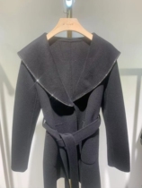 (Light extravagant queen sara) wool shawl coat 069Y