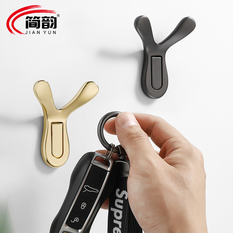 Clothes hook hook wall light luxury home door back wall wall hanging creative wall porch single Nordic American modern