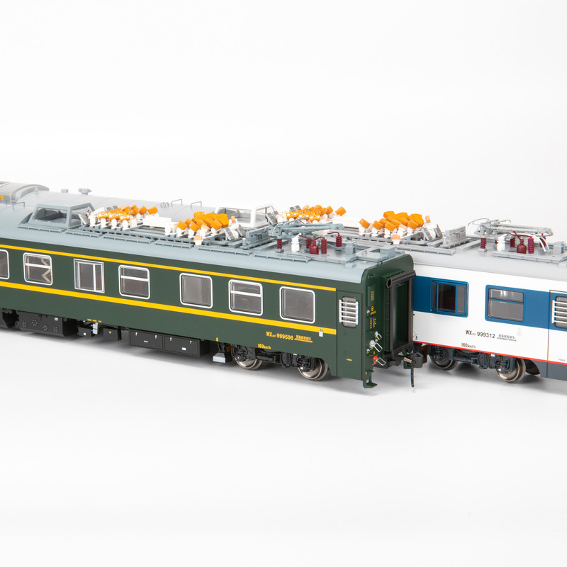 Millimeter-Scale Model Train Wx25T Catenary Inspection Car Plastic Simulation Carriage Gift Ho Scale 1/87
