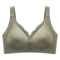 Catren Maternity Underwear Pregnancy Special Large Breast Revealing Small Breast Large Size Anti-Sagging Pull-up Bra Women 2024 New