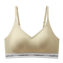 CatRen Wireless Sports Bra Womens Push Up Anti-Sagging U-shaped Beautiful Back and Secondary Breast Reduction Fashion Bra