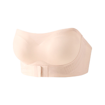 Catman – soutien-gorge sans bretelles pour femmes haut tubulaire à boucle avant anti-affaissement réduction mammaire soutien-gorge fin réglable dété