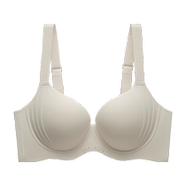 Catman Anti-expansion Adjustable Underwear Womens Large Size Pull-up Anti-sagging Big Breasts Show Small One-piece Beautiful Back Bra