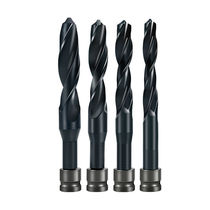 Pagoda Drill Electric Wrench 1 2 Twist Drill Woodworking Special Formwork Open Pore Drills High Speed Steel 18 18 20 22 32
