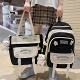 Ранец, брендовая сумка через плечо, рюкзак, в корейском стиле, для средней школы