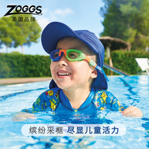ZOGGS UK childrens goggles comfortable waterproof anti-fog large frame HD goggles boys and girls 0-6 years old