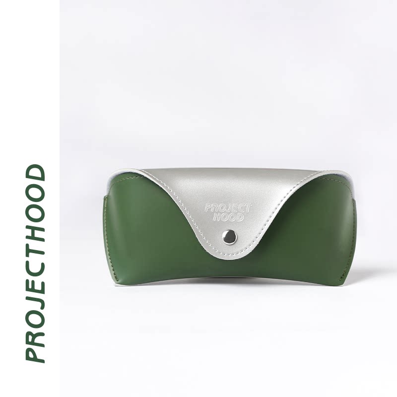 projecthood color contrast design anti-collision portable glasses case fashion glasses bag storage box