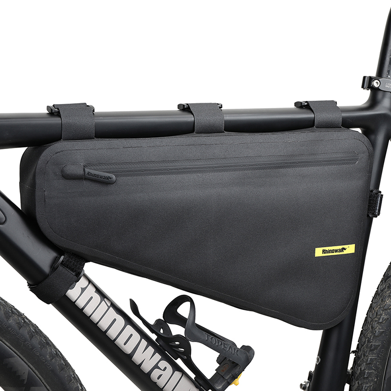 Bicycle large-capacity triangle bag road car beam bag waterproof bag mountain bike down tube bag riding equipment