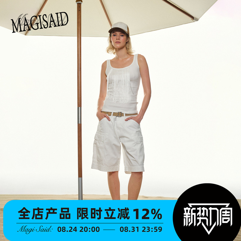 【Workwear Shorts】Magisaid* Vintage Summer Multi-Color Loose Classic Heavy-Duty Workwear Pocket Shorts 【Workwear Shorts】Magisaid* Vintage Summer Multi-Color Loose Classic Heavy-Duty Workwear Pocket Shorts