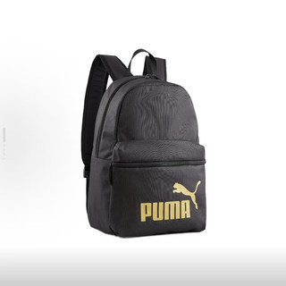 彪马字母印花拉链开合织物双肩包中号祁县仓