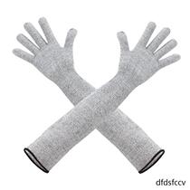 Extended anti-cut level 5 HPPE gardening fishing slaughtering anti-scratch anti-cut anti-stab work labor protection protective gloves