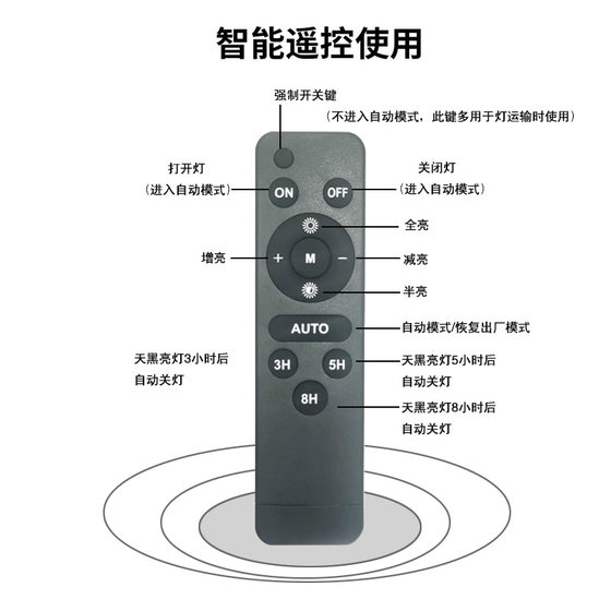 태양광 가로등, 실외 조명, Jindou 고출력 분할 방수 정원 조명, 농촌 가정용 에너지 절약 투광 조명