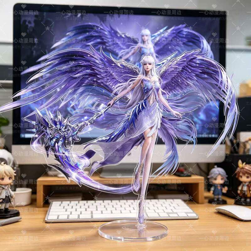 New Shen Yin Wang Zuo Merchandise: Long Haochen and Sheng Cai'Er High-Quality Acrylic Stand Figures, Perfect Gift for Best Friends