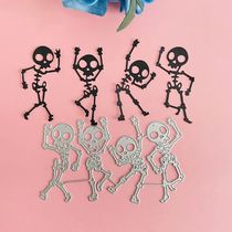 Halloween Skeleton skull decoration Metal Cutting Dies DIY S