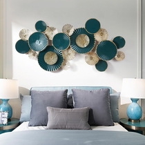 New American style wall hangings entrance hall creative iron wall hangings three-dimensional wall hangings living room light luxury background wall decoration hangings