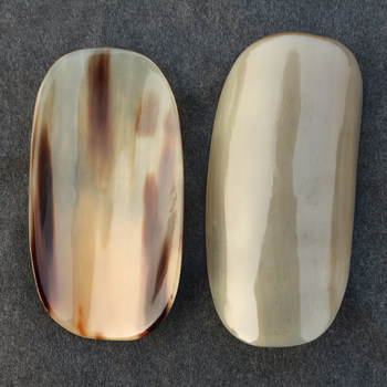 Hongchao Horn Gua Sha Board for Face, Facial and Limb Scraping, Gua Sha Spoon for Back, Gua Sha Board for Legs, Gua Sha Sheet, Length 11cm