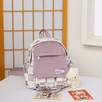 Кулон «Пурпурный + белый медведь» [Улучшенный усиленный плечевой ремень]