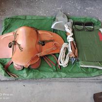 Saddle new product saddle cowhide complete set of accessories steel plate frame durable harness delivery complete set of sports boutique