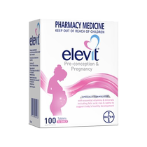 Australias Elevit Pregnant Womens Special Multivitamin Folic Acid Pregnancy and Lactation 100 Tablets Box