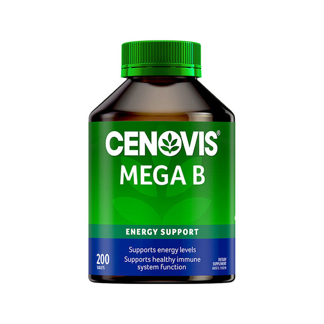 Australian cenovis vitamin B complex tablets to stay uplate ອາຊິດໂຟລິກ nicotinic acid VB ທີ່ສໍາຄັນ 200 ເມັດ