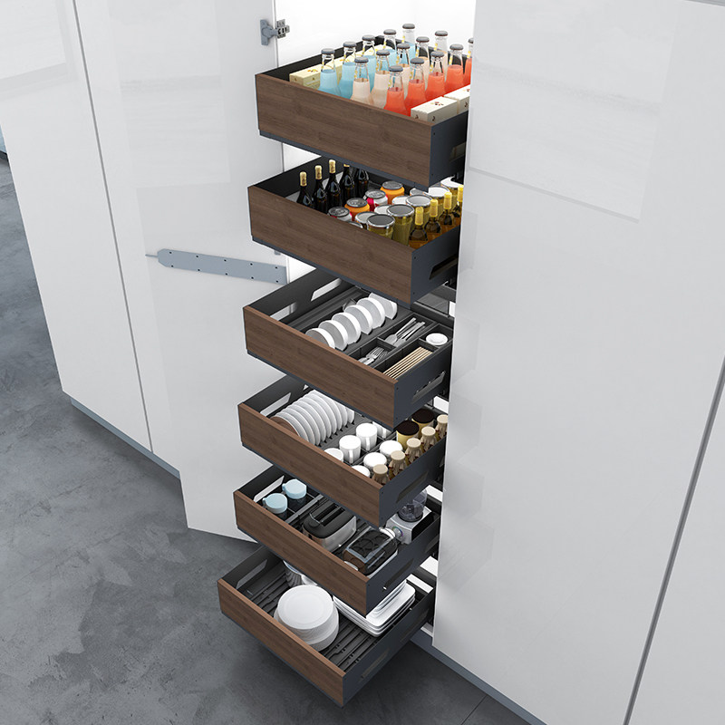 Kaibo Libai overall cabinet big monster pull basket kitchen big monster pull basket high cabinet pull basket high cabinet pull basket