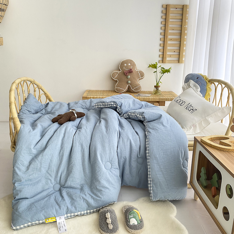 Baby kindergarten admission quilt special baby quilt pure cotton winter thick children A class cotton spring and autumn quilt