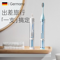 Germany (toothbrush and toothpaste two-in-one) travel wash portable soft-bristle braces tooth cleaning and anti-moth tool