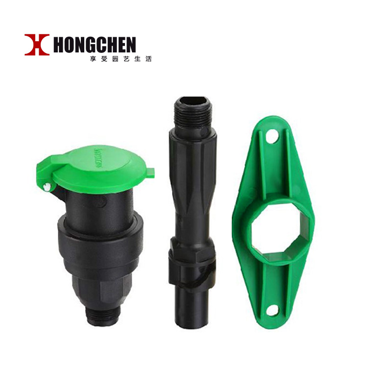 Hirochen (HC) (upgraded version) 6 minutes quick water intake valve inserted in an inch fast water intake pole lawn to take