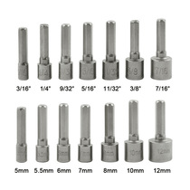 14pc piece sleeve powerful sleeve wrench suit pneumatic wind batch head electric batch head self-tapping screw special