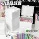 纯白翻盖ins收纳盒收纳咕卡小马宝莉卡整理盒子多功能防尘收纳盒