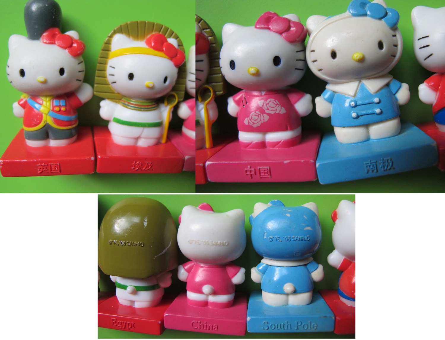 Multi-Don Nestlé Cinterest Cup * Toys 2006 Hello kitty Katie cat Universal World paparazzi 5-Taobao