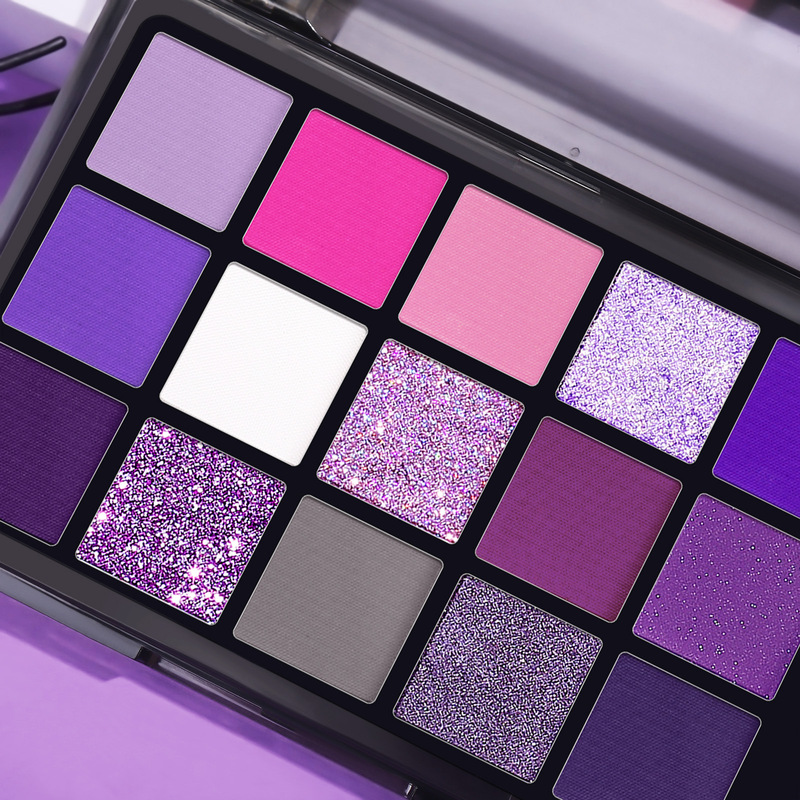Ucanbe New Product】Sweet and Dreamy 15-Color Eyeshadow Ucanbe Eyeshadow Palette Purple Small Smoky Eyeshadow Witch Palette Ucanbe New Product】Sweet and Dreamy 15-Color Eyeshadow Ucanbe Eyeshadow Palette Purple Small Smoky Eyeshadow Witch Palette