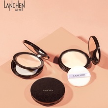 蓝秀蜜粉饼定妆粉散粉控油遮瑕防水防汗