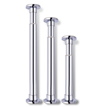 No punching clothes drying rod 304 stainless steel extra long door curtain telescopic rod clothes drying rack horizontal support rod bathroom shower curtain rod