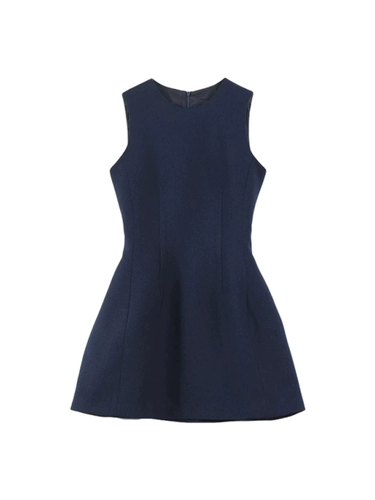 Белое платье без рукавов, летний приталенный корсет, мини-юбка, французский стиль, изысканный стиль