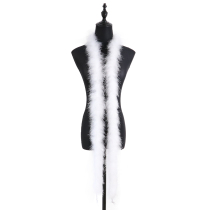 DIY feather turkey feather strips wedding festival Christmas stage performance decoration material two meters a piece 18g